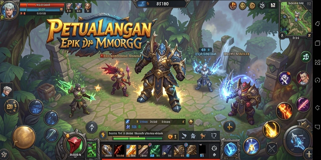 Pengalaman seru bermain MMORPG dalam 8180 dengan grafik menawan.