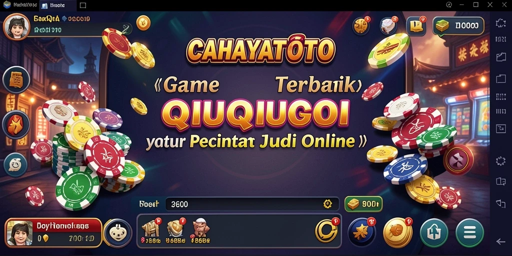 Tampilan gameplay QiuQiu yang seru di CAHAYATOTO.